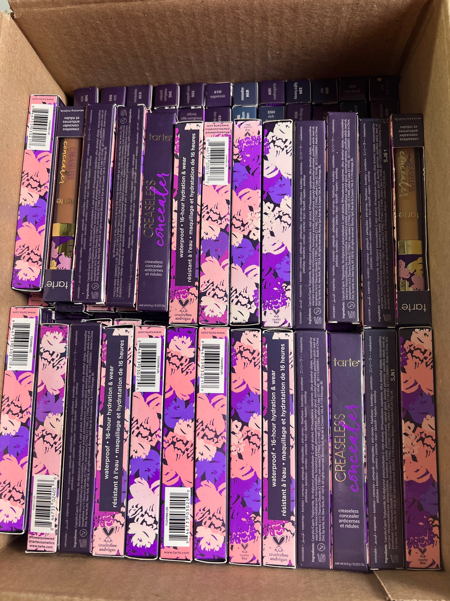 Clearance Bulk - tarte creaseless concealer .225oz - Multiple Shades and Packaging (PSL)
