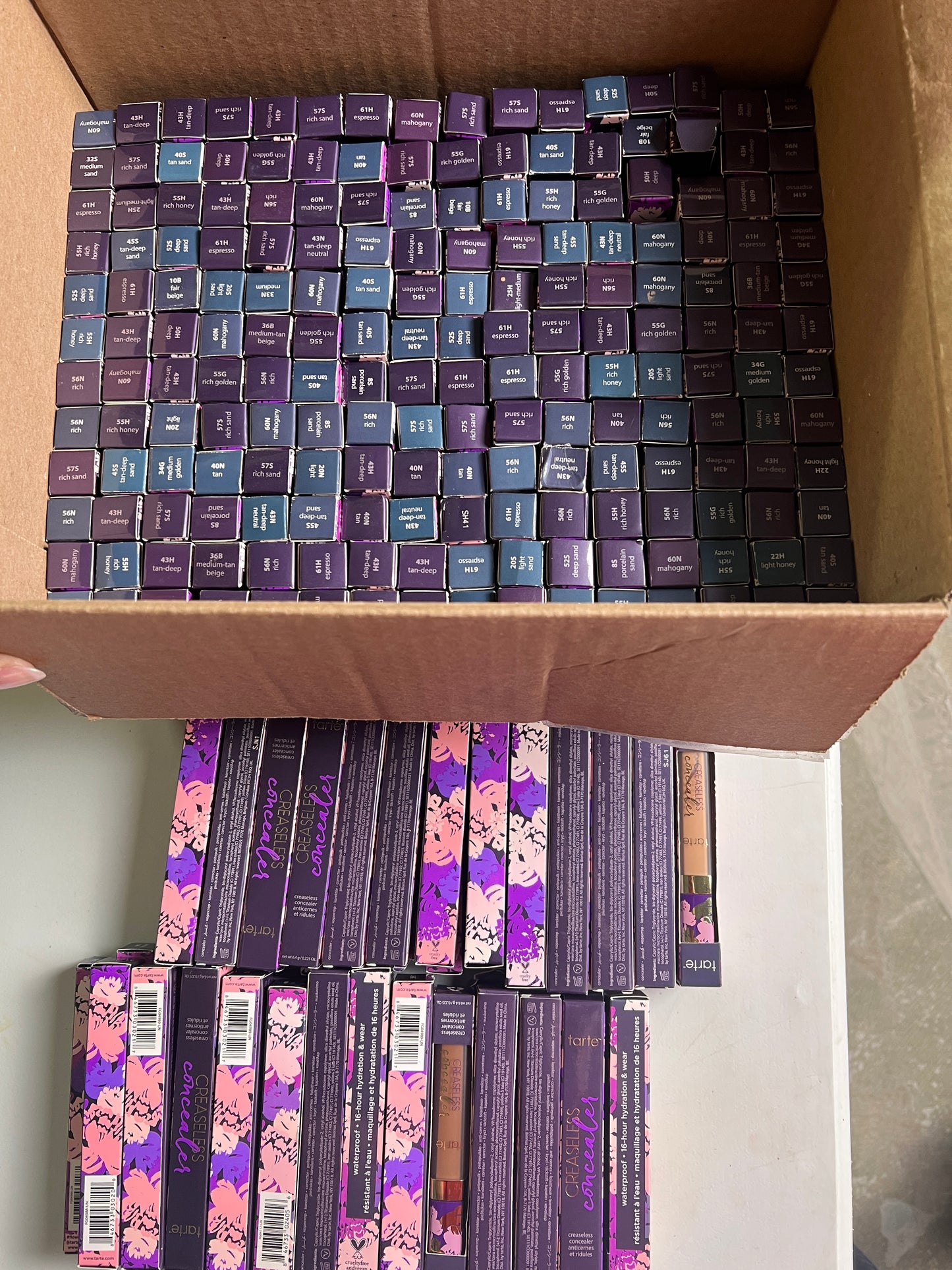Clearance Bulk - tarte creaseless concealer .225oz - Multiple Shades and Packaging (PSL)