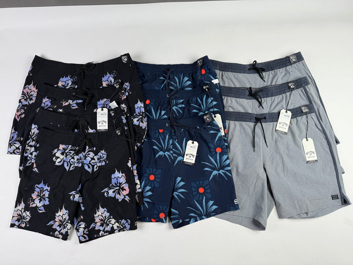 Men’s Billabong Board Shorts - Bundle of 10 - NWT