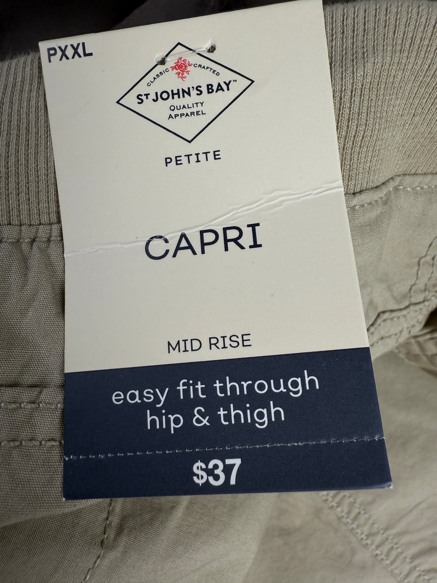St. John's Bay Women's Capri Pants - Bundle of 8 - NWT