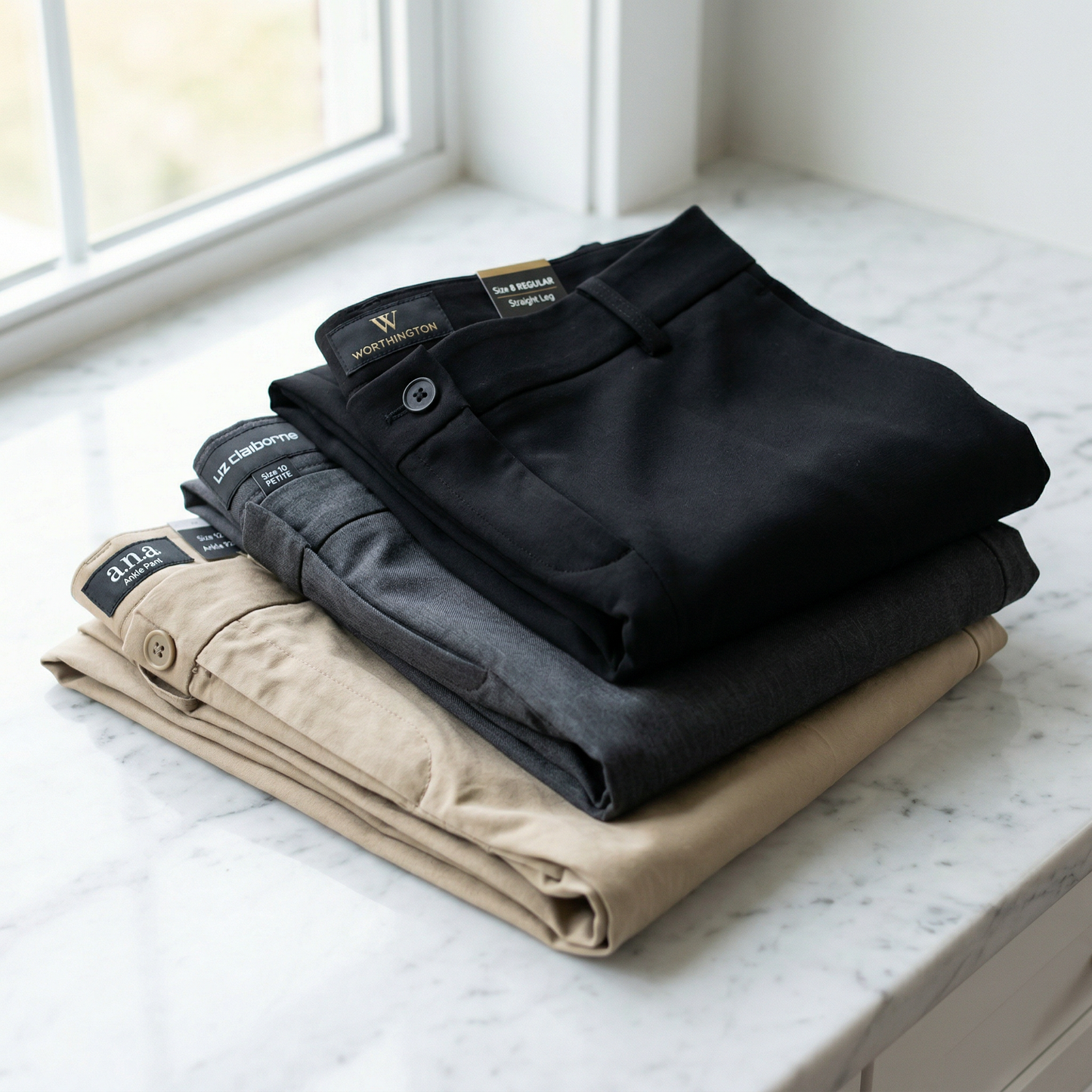 Women's Dress Pants Bundle — 10 Items