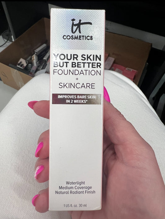 *Clearance* It Cosmetics Your Skin, But Better Foundation +Skincare - NIB- PSL - Bundle of 30