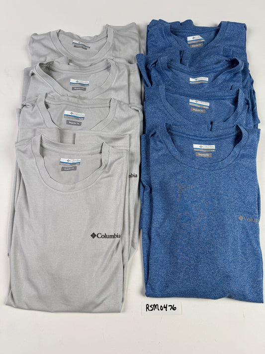 Men’s Short sleeve Columbia shirts Bundle of 8 - NWT