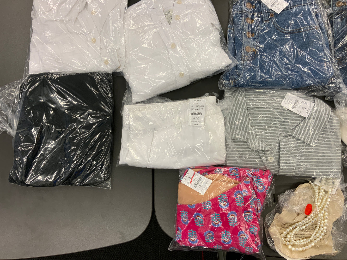 J.Crew Women’s and Men’s Apparel & Accessories Bundle (Mixed Lot of 23 Items)