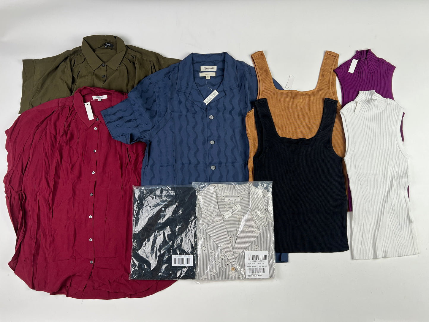 Madewell Men’s and Women’s Tops - Bundle of 9 - NWT