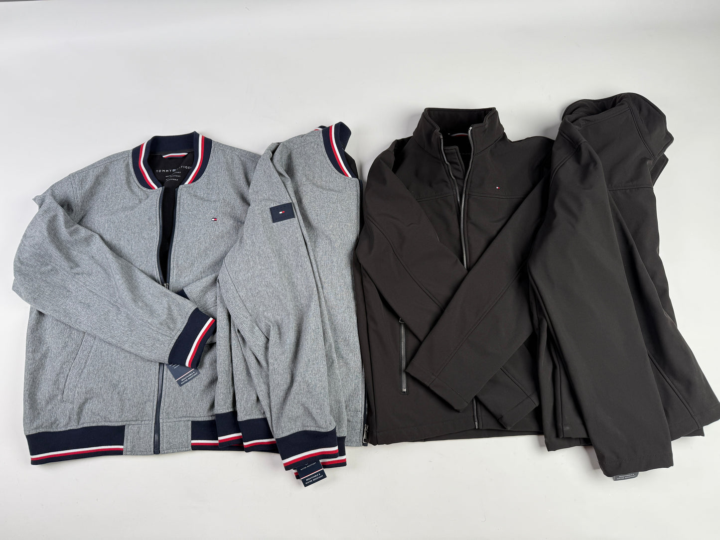 Men’s Tommy Hilfiger, Breathable Water Resistant Jackets - Bundle of 4 NWT (mostly)