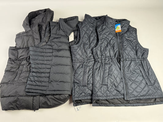 Women’s Assorted Puffer Vests - Bundle of 4 - NWT