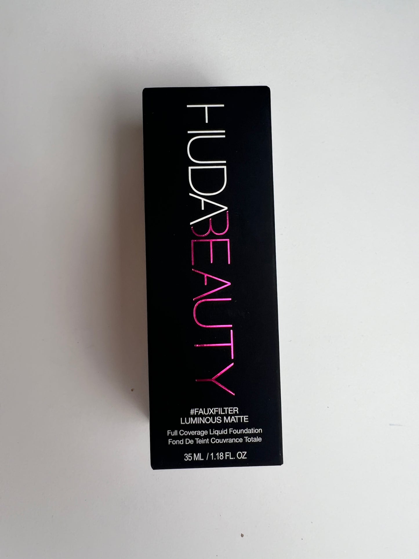 *Clearance Bulk* HudaBeauty FauxFilter Luminous Matte Foundation PSL 1.18oz.