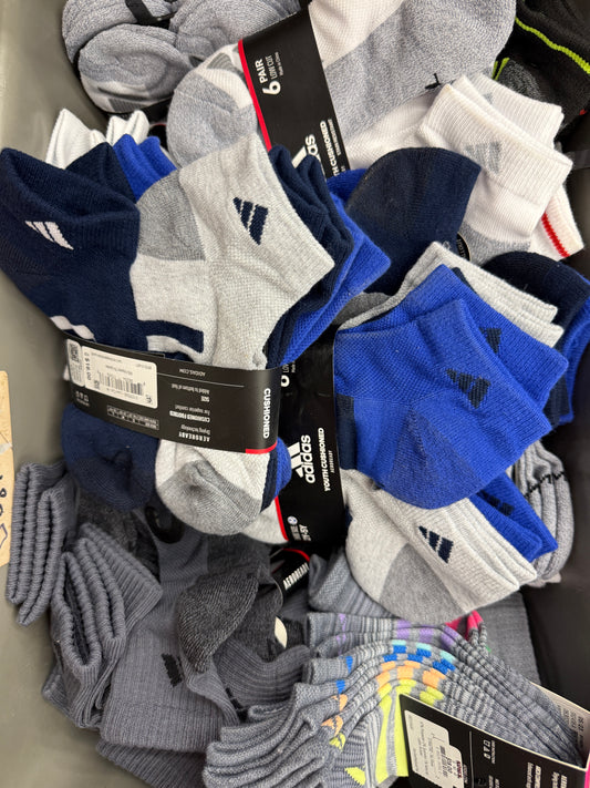 Youth Adidas Socks - bundle of 8 - NWT