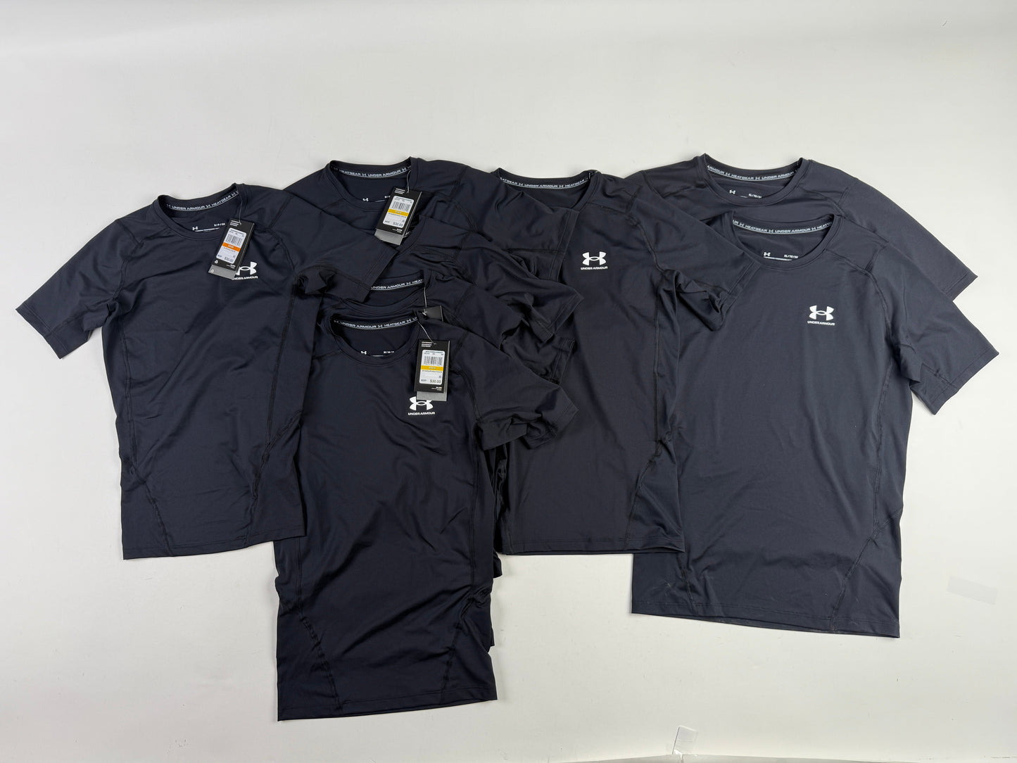 Men's Underarmour Short Sleeve Compression Shirts - Bundle of 8 - NWT