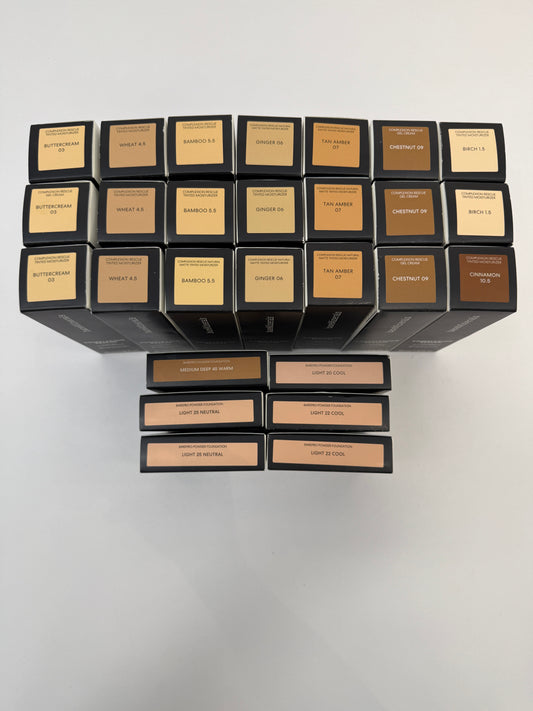 Makeup Bundle - 21 BareMinerals Complexion Rescue Tinted Moisturizer & 6 BarePro Powder Foundation - NIB