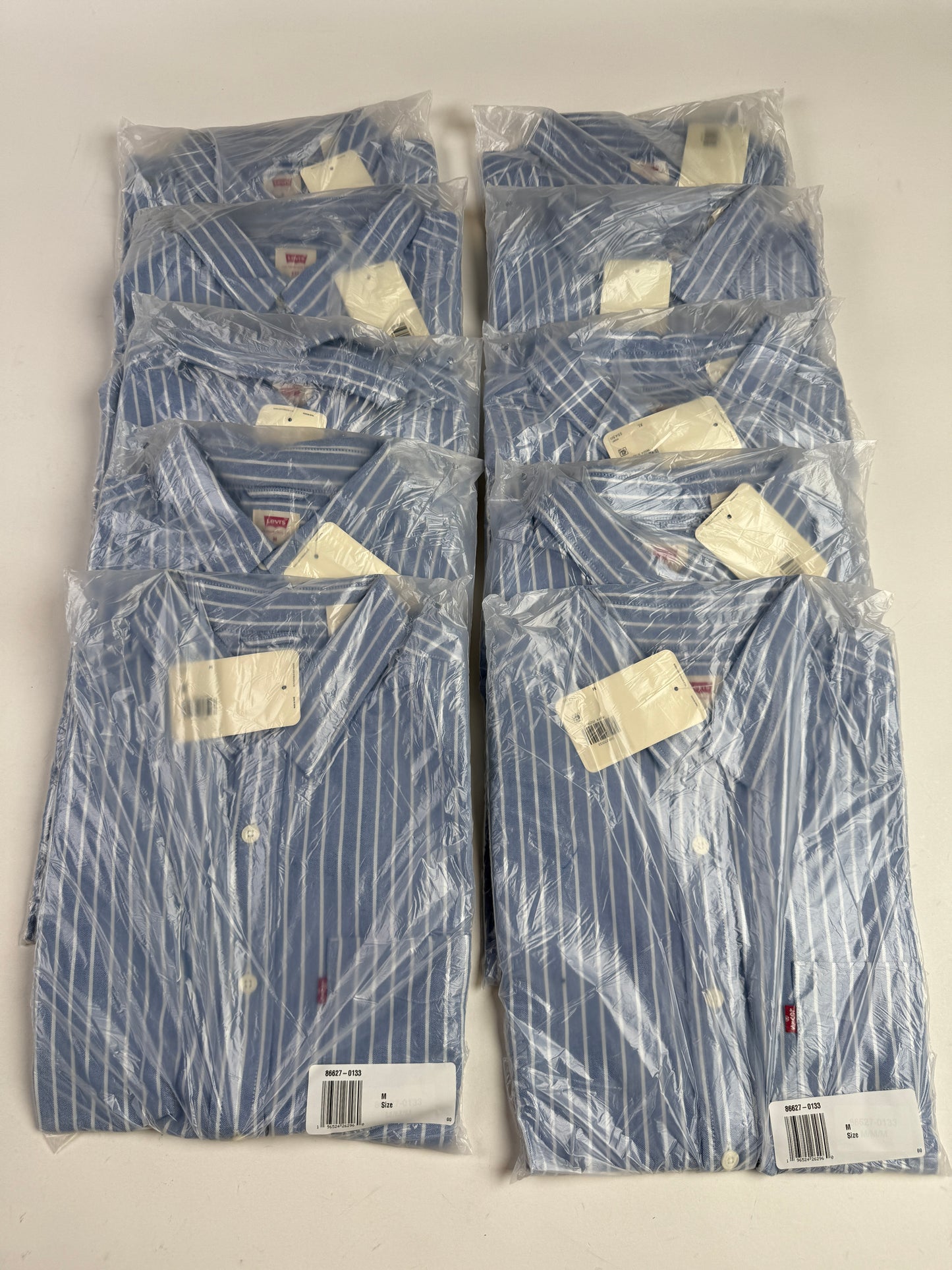 Levi short sleeve button up shirts - Bundle of 8 - NWT