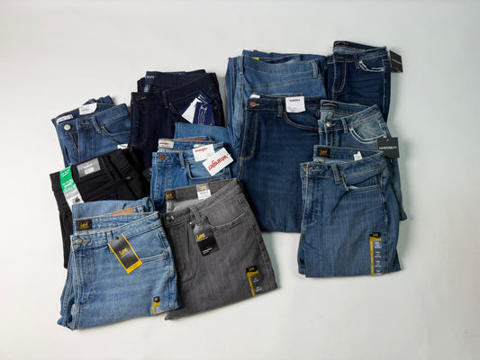 11 pairs of BRAND NEW jeans! Variety of styles, colors, brand. NWT