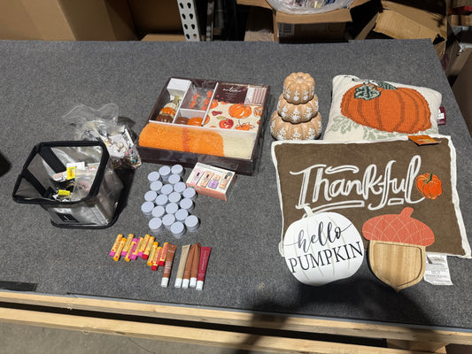 Beauty, Fashion Jewelry, and Home Decor Fall Lot