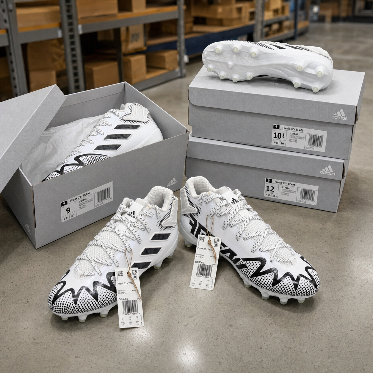 Football Cleats Bundle — 10 Pairs