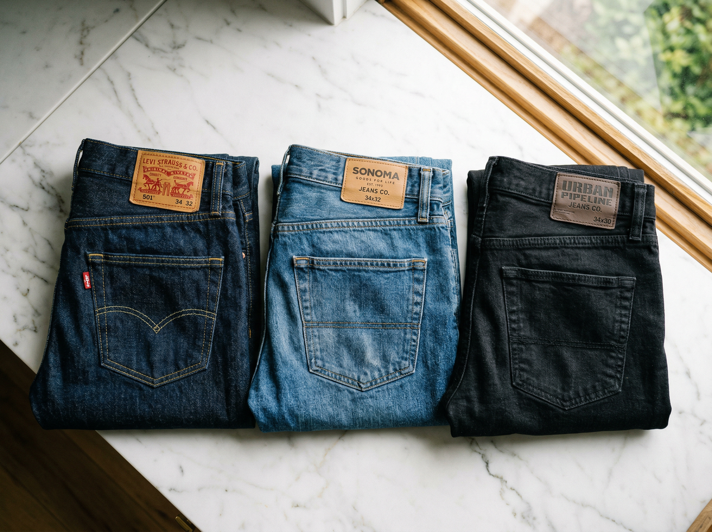 Men's Jeans Bundle — 10 Items