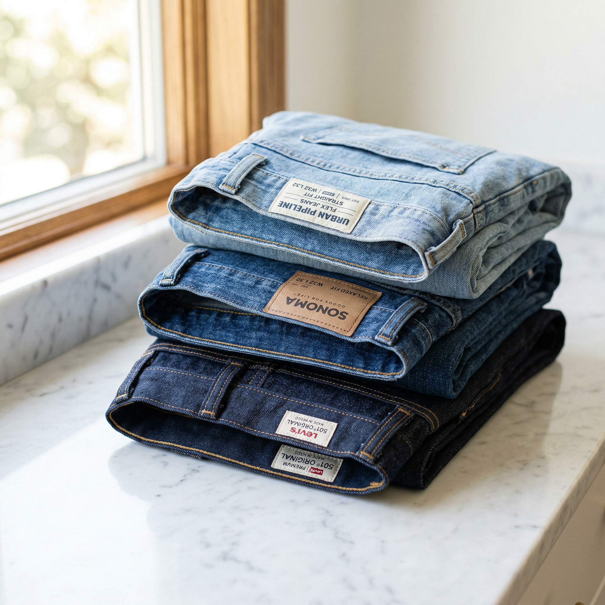 Men's Jeans Bundle — 10 Items