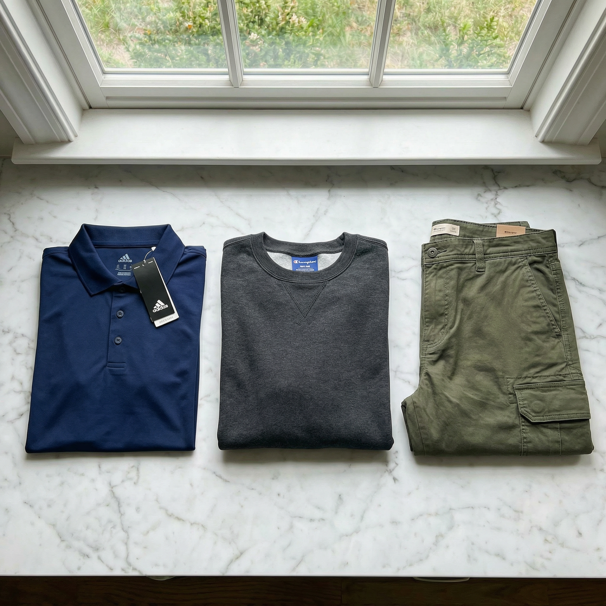 Mixed Men's Clothing Bundle — 25 Items