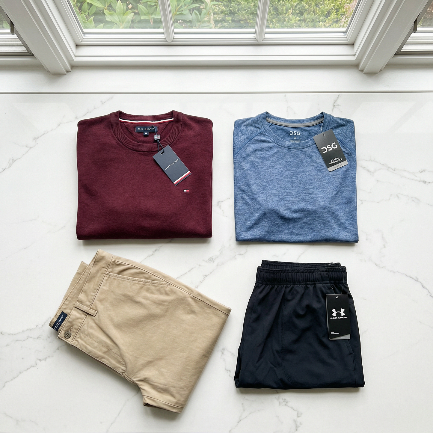 Mixed Men's Clothing Bundle — 10 Items
