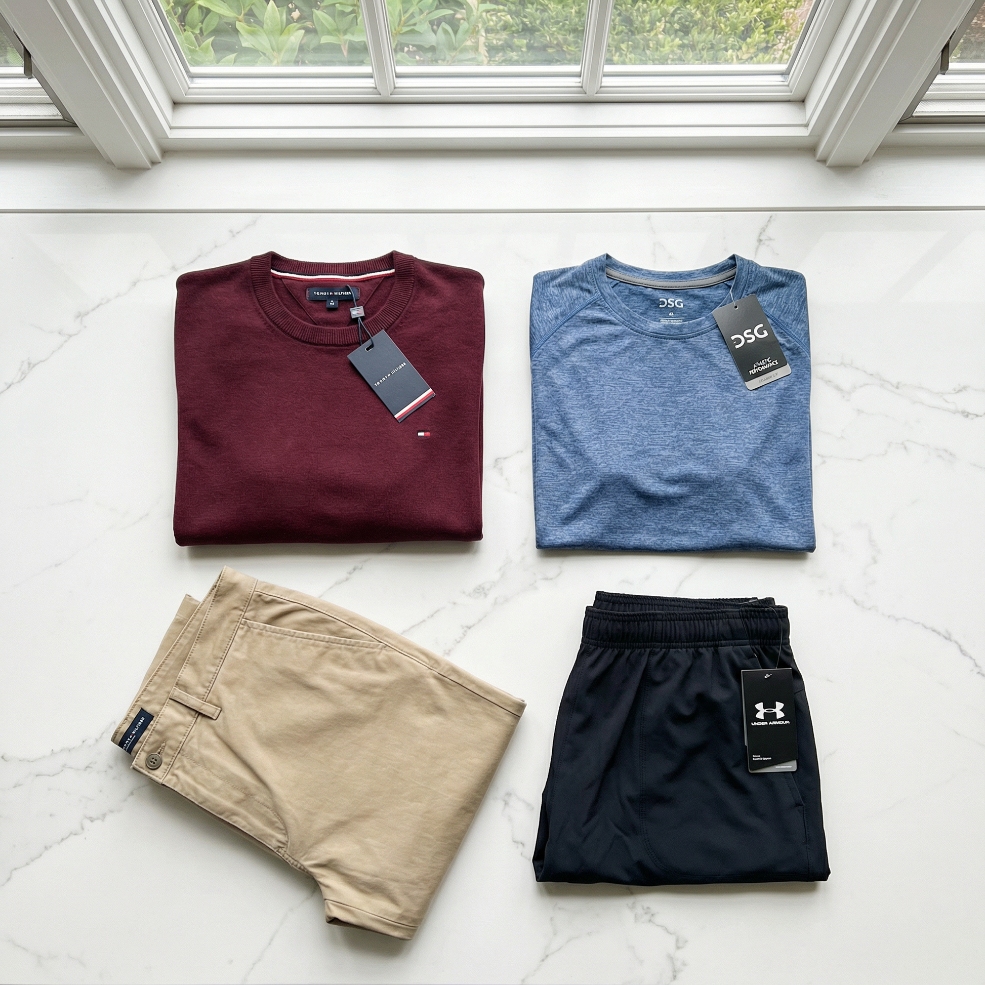 Mixed Men's Clothing Bundle — 50 Items