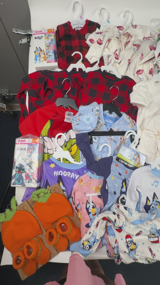 Lot of Approx. 75 Baby and Toddler Items - Clothing, Accessories, Etc.
