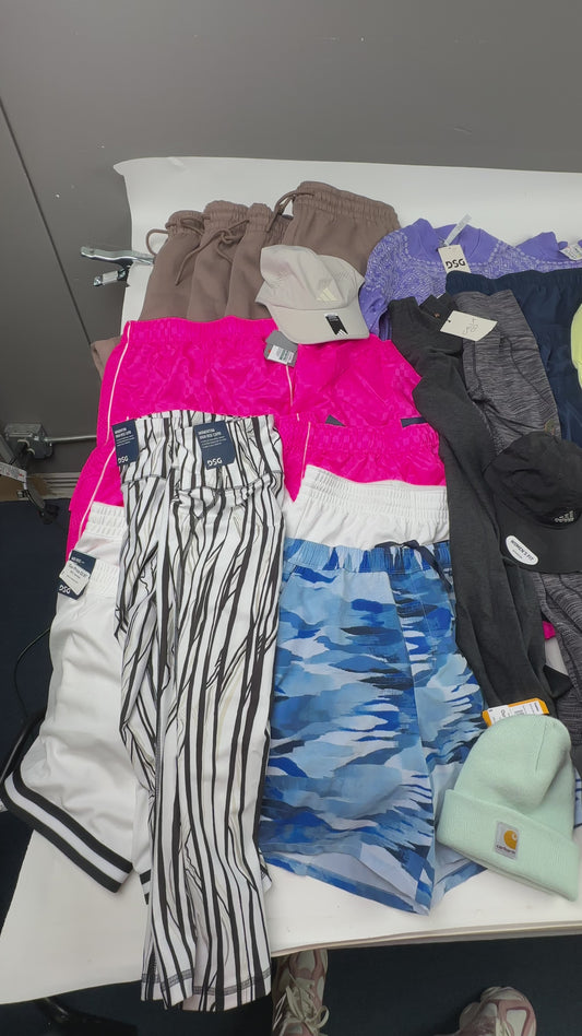 Lot of Approx. 60 Activewear Items- DSG, Calia, Champion, UA & More - NWT