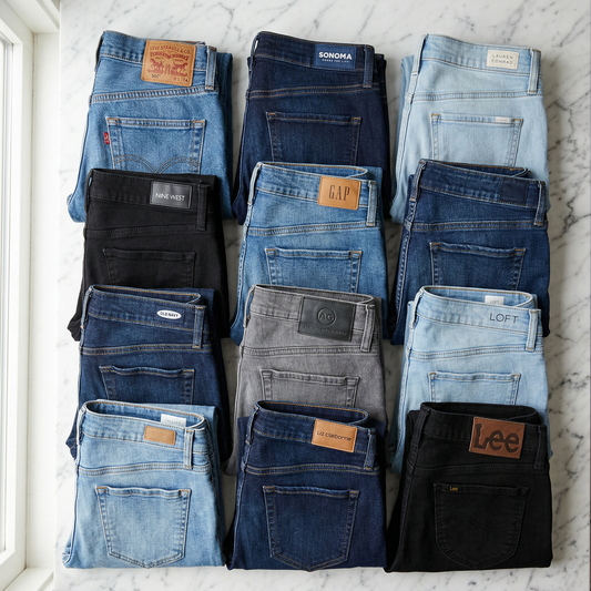 Women's Jeans Bundle — 10 Items